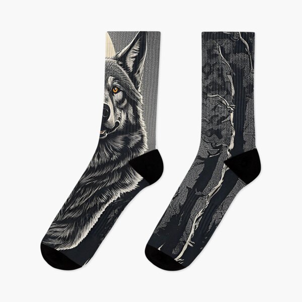Item preview, Beauty of Moonlight and Wolfs  designed and sold by Juana-.