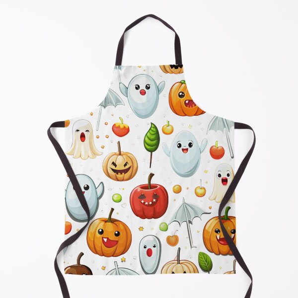 Item preview, Candy Apples and Bats Fun Halloween Pattern designed and sold by zaina.sho.
