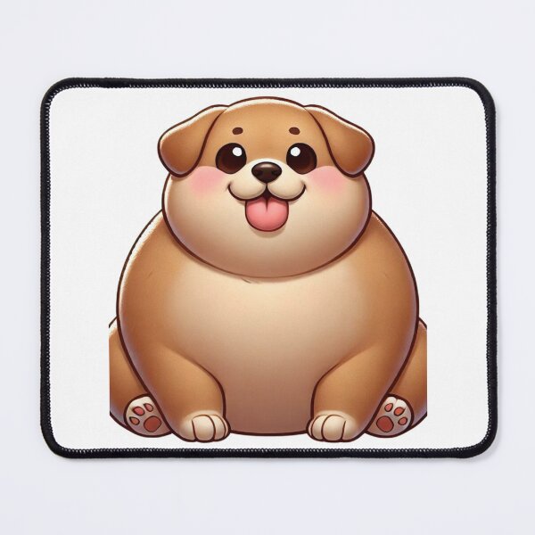 Item preview, "Cute round dog" designed and sold by taworn.