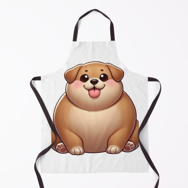 Item preview, "Cute round dog" designed and sold by taworn.