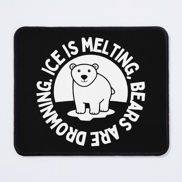Item preview, Polar Bears are Drowning designed and sold by Climactify.