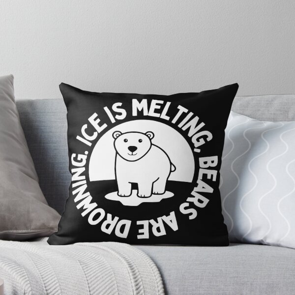 Item preview, Polar Bears are Drowning designed and sold by Climactify.