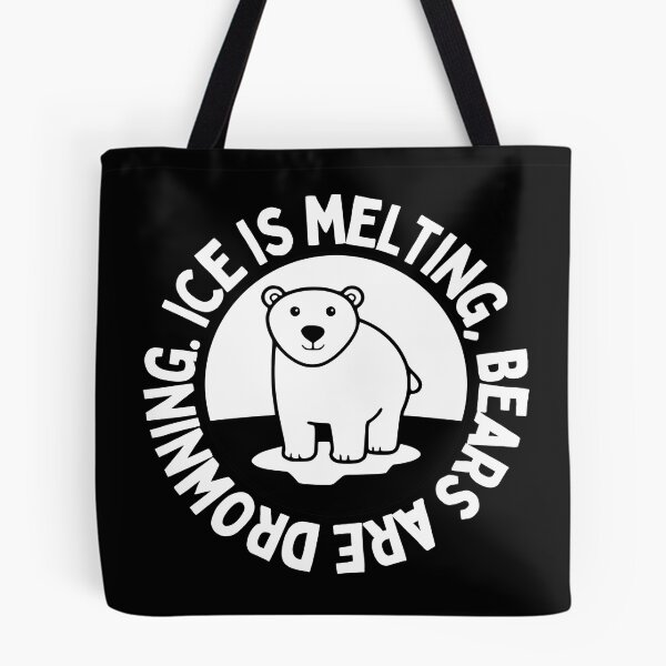 Item preview, Polar Bears are Drowning designed and sold by Climactify.