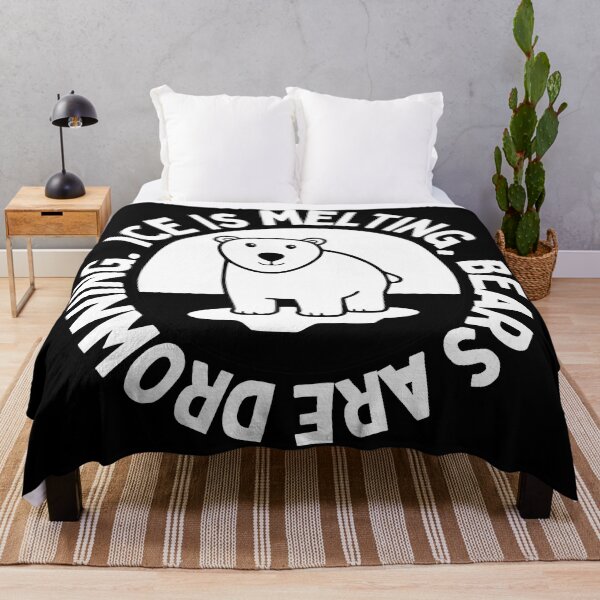 Item preview, Polar Bears are Drowning designed and sold by Climactify.