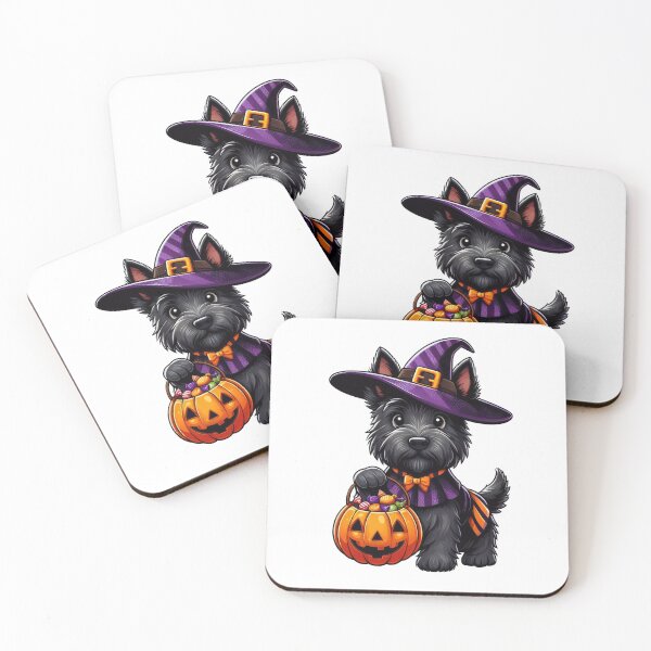 Item preview, Scottish Terrier Dog Halloween designed and sold by doodIllustrate.