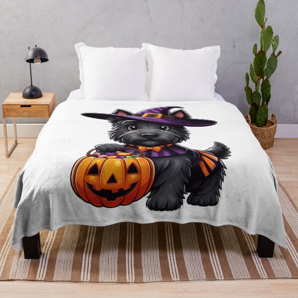 Item preview, Scottish Terrier Dog Halloween designed and sold by doodIllustrate.