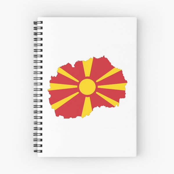 Item preview, macedonia flag map designed and sold by tony4urban.