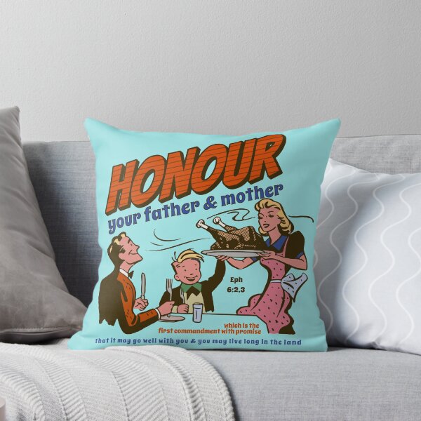 Item preview, Honour your father and mother designed and sold by WhatHeSaid.