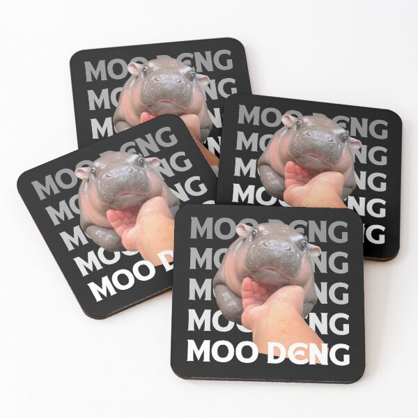 Item preview, Moo Deng Baby Hippo designed and sold by VerveVerseBoo.