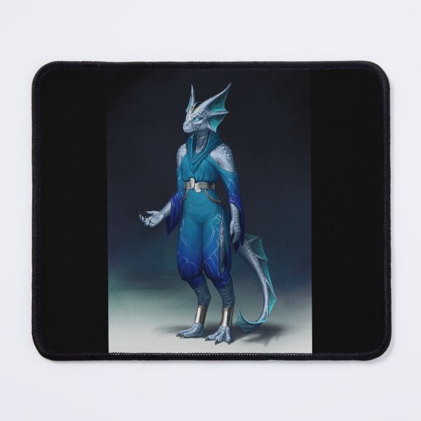 Item preview, Dragonborn Waterdancer designed and sold by BrighidAine Art.