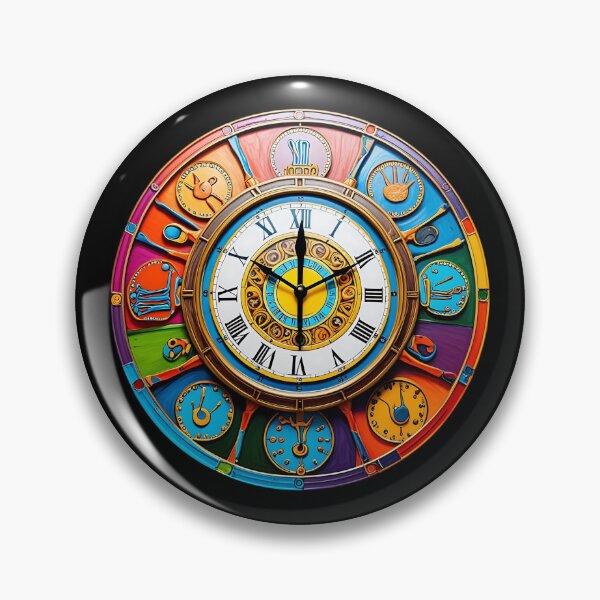 Item preview, Pop art clock designed and sold by Pflugart.