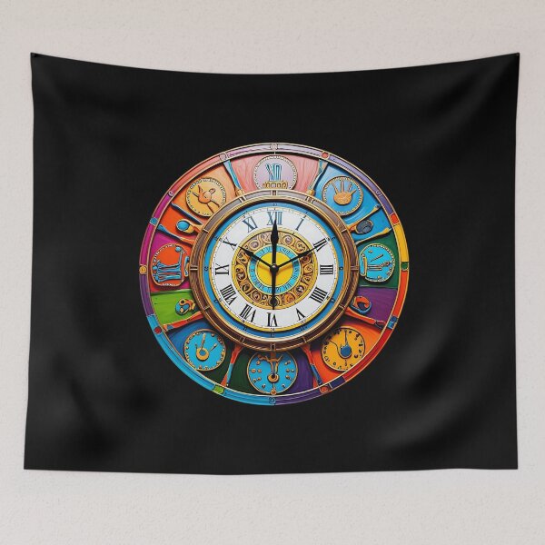 Item preview, Pop art clock designed and sold by Pflugart.