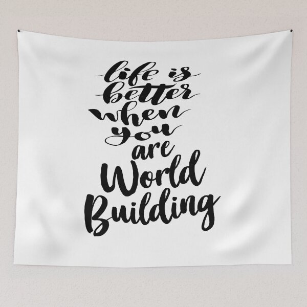 Item preview, Life Is Better When You Are World Building designed and sold by ProjectX23.