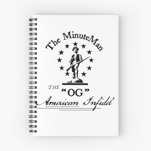 Item preview, the Minuteman the OG American Infidel designed and sold by JustBSayin.