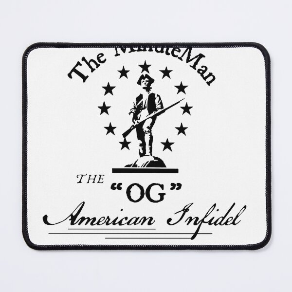 Item preview, the Minuteman the OG American Infidel designed and sold by JustBSayin.