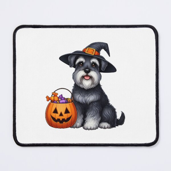 Item preview, Schnauzer Dog Halloween designed and sold by doodIllustrate.