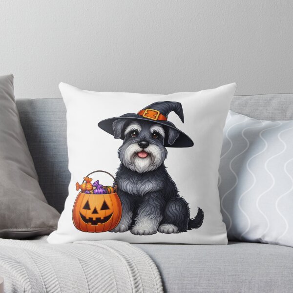 Item preview, Schnauzer Dog Halloween designed and sold by doodIllustrate.