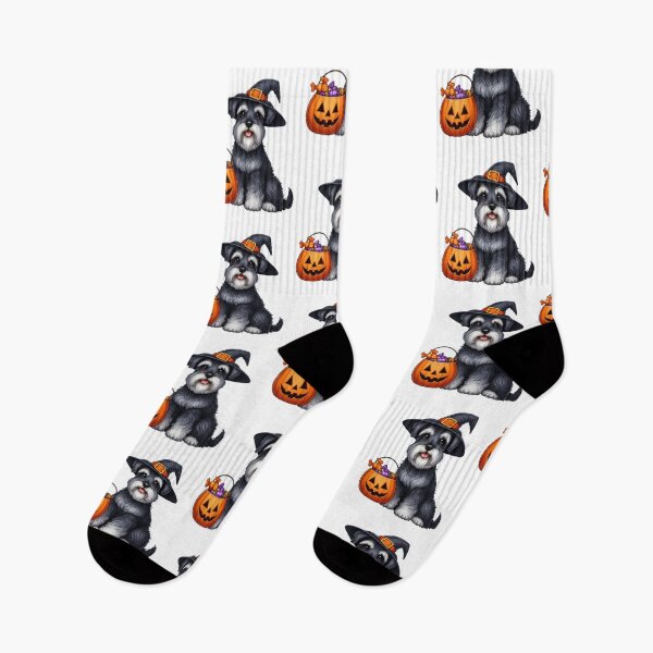 Item preview, Schnauzer Dog Halloween designed and sold by doodIllustrate.