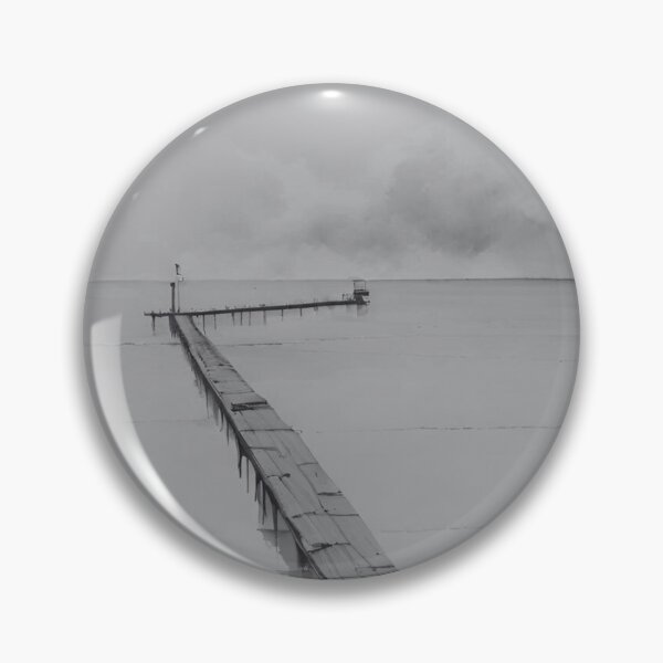 Item preview, "Stunning composition of an Old Wooden Jetty Over the Thames Mudflats – Timeless Seascape Decor" designed and sold by LHDdesign.