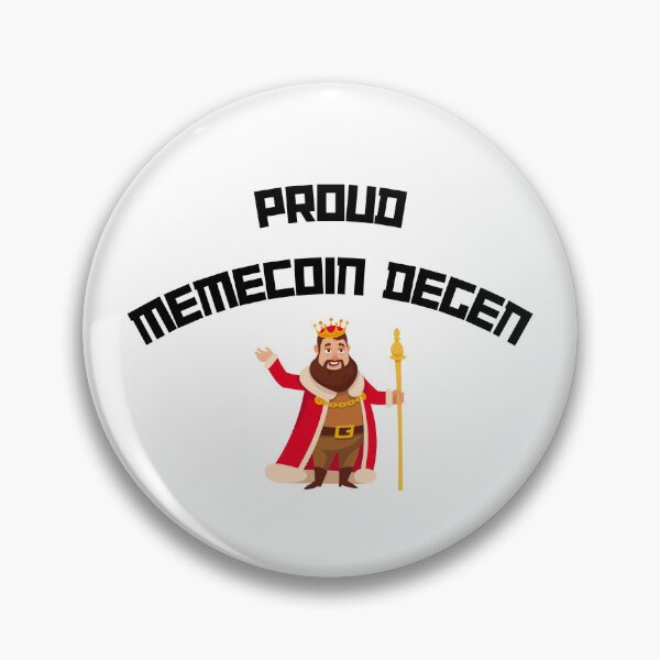 Item preview, Proud Memecoin Degen designed and sold by TeeHeeHeeStore.