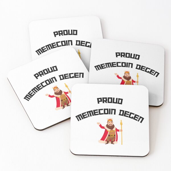 Item preview, Proud Memecoin Degen designed and sold by TeeHeeHeeStore.