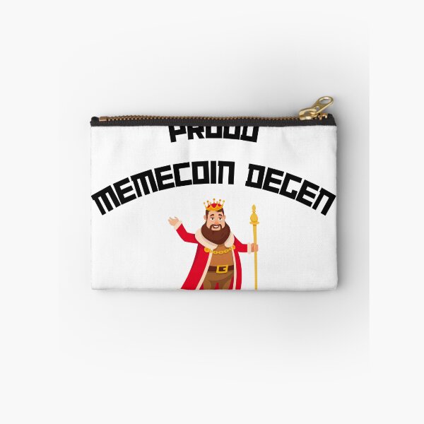 Item preview, Proud Memecoin Degen designed and sold by TeeHeeHeeStore.