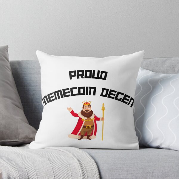 Item preview, Proud Memecoin Degen designed and sold by TeeHeeHeeStore.