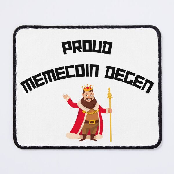 Item preview, Proud Memecoin Degen designed and sold by TeeHeeHeeStore.