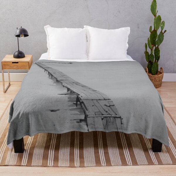 Item preview, "Stunning composition of an Old Wooden Jetty Over the Thames Mudflats – Timeless Seascape Decor" designed and sold by LHDdesign.