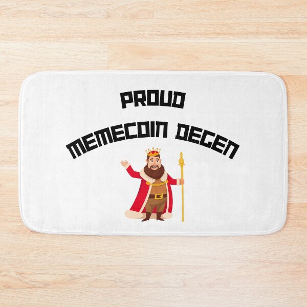 Item preview, Proud Memecoin Degen designed and sold by TeeHeeHeeStore.