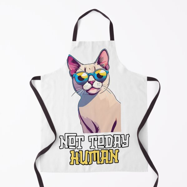 Item preview, Chill Cat Design: 'Not Today, Human' – Cute & Cool Art designed and sold by Nalanda2000.