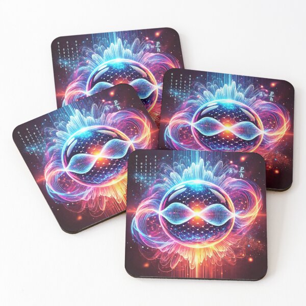 Item preview, An illustration of Quantum Wave-particle duality.  designed and sold by V-vstudio.