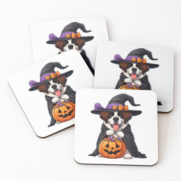 Item preview, Saint Bernard Dog Halloween designed and sold by doodIllustrate.