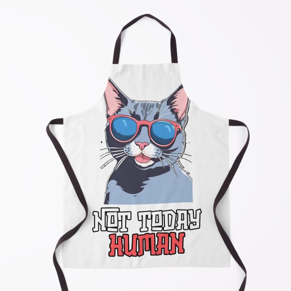 Item preview, Chill Cat Design: 'Not Today, Human' – Cute & Cool Art designed and sold by Nalanda2000.