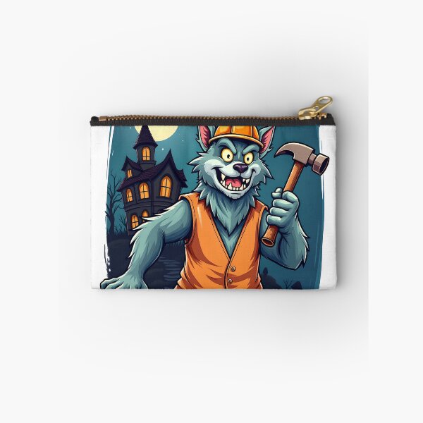 Item preview, Werewolf builder, haunted Halloween renovation designed and sold by kjp-design.