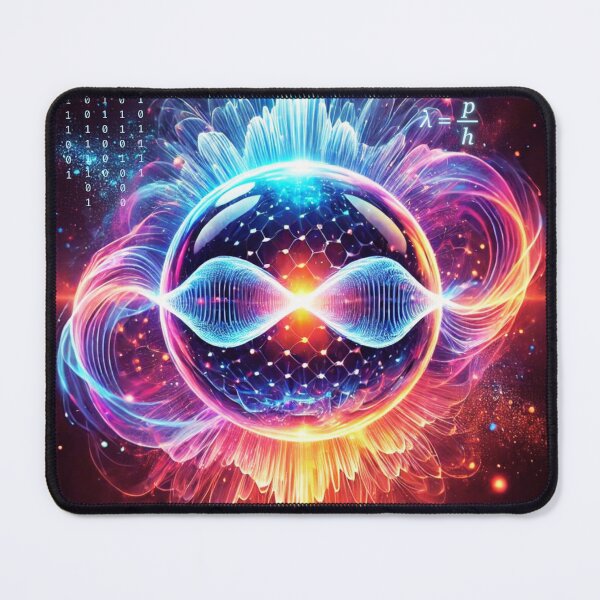 Item preview, An illustration of Quantum Wave-particle duality.  designed and sold by V-vstudio.