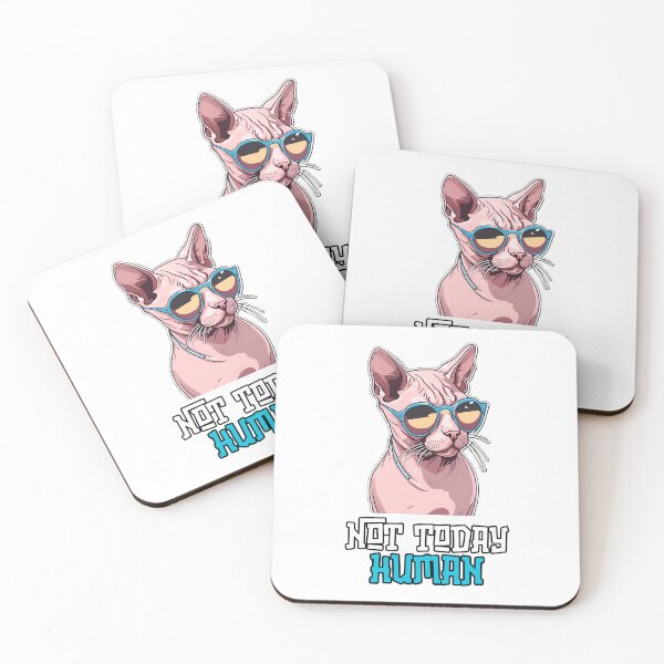 Item preview,  Chill Cat Design: 'Not Today, Human' – Cute & Cool Art designed and sold by Nalanda2000.