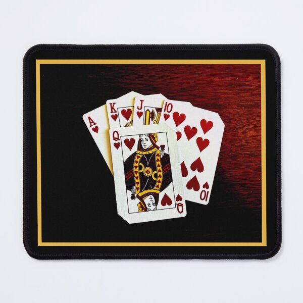 Item preview, Hearts Royal Flush Hand designed and sold by E-therealDreams.