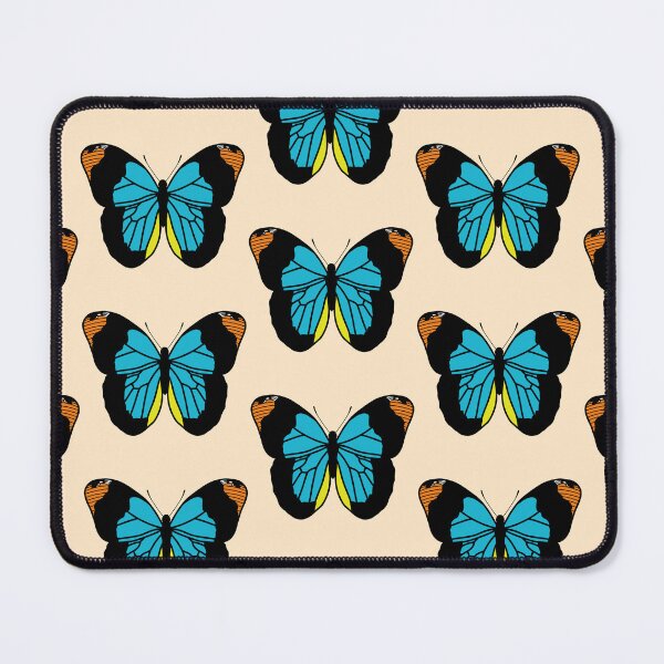 Item preview, Butterfly Illustration - Orange and Blue designed and sold by MrsCreative1.