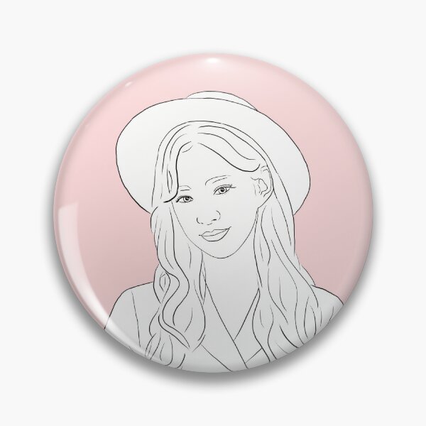 Artikelvorschau, Lee Chaeyoung (Fromis_9) K-Pop-Künstler-Umrisskunst entworfen und verkauft von Eclectic-aww.