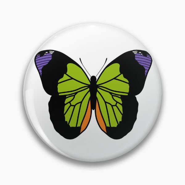 Item preview, Butterfly Illustration - Purple and Green  designed and sold by MrsCreative1.