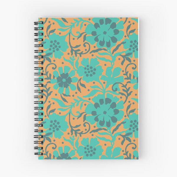 Item preview, Floral naivety, Turquoise-orange version designed and sold by Alex  Blud.
