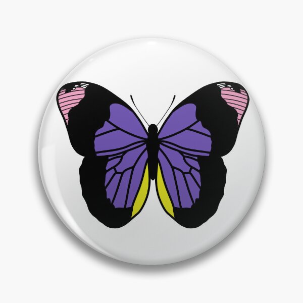 Item preview, Butterfly Illustration - Pink and Purple designed and sold by MrsCreative1.