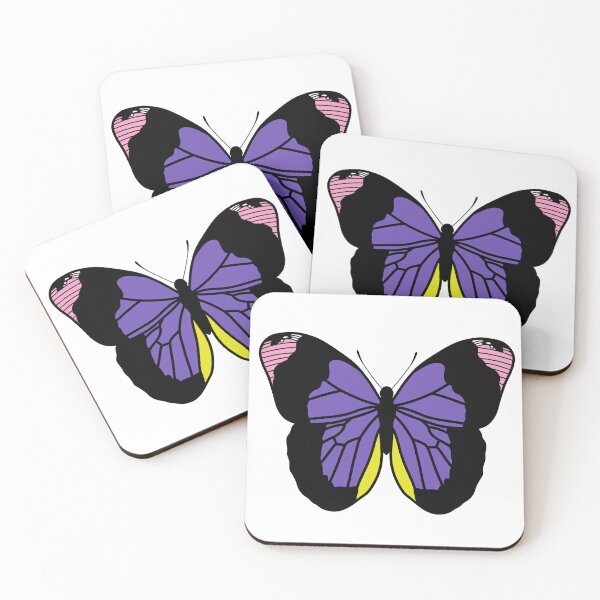 Item preview, Butterfly Illustration - Pink and Purple designed and sold by MrsCreative1.