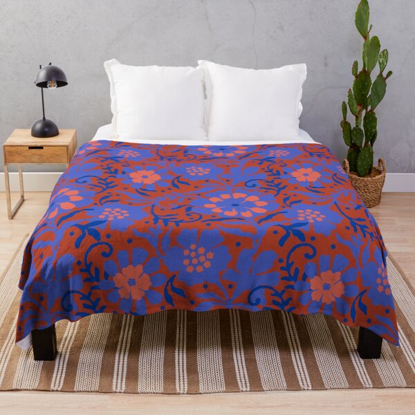Item preview, Ingenuidad floral, versión azul-roja designed and sold by Alex Blud.
