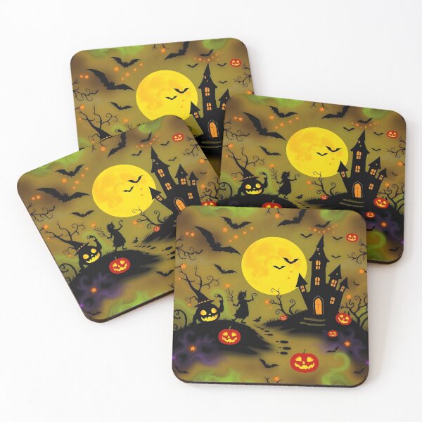 Item preview, Halloween pattern #45 designed and sold by Kaleidoscope Print.