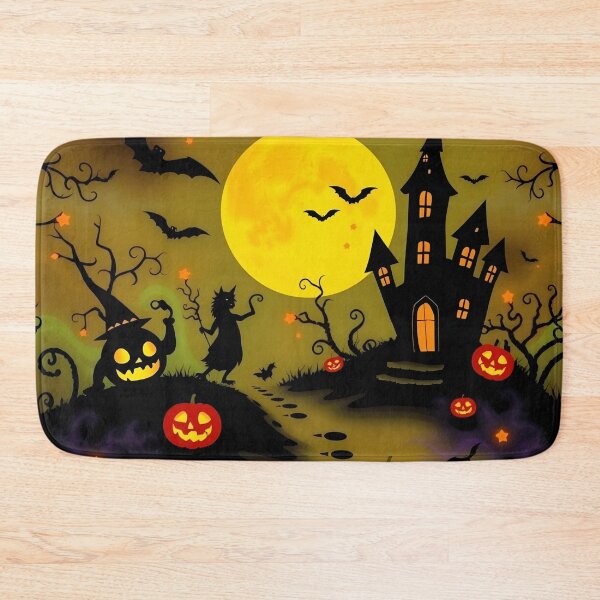 Item preview, Halloween pattern #45 designed and sold by Kaleidoscope Print.