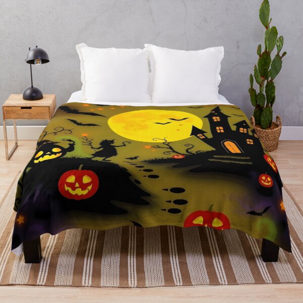 Item preview, Halloween pattern #45 designed and sold by Kaleidoscope Print.
