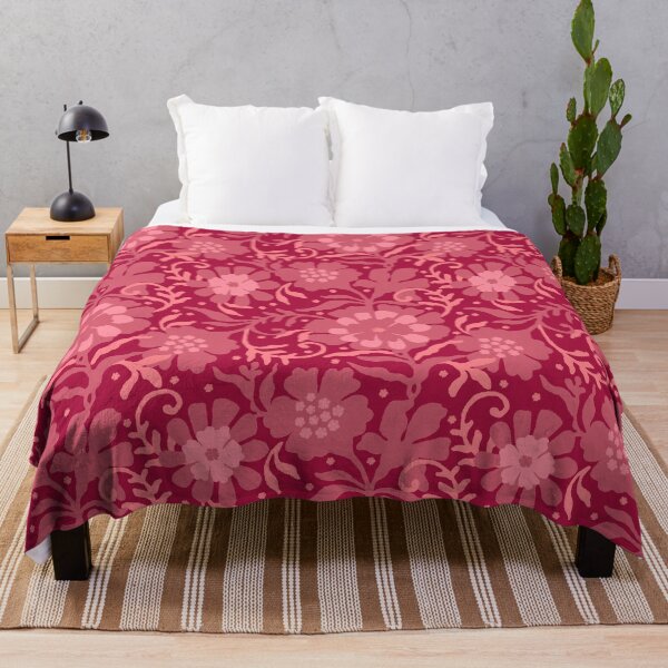 Item preview, Ingenuidad floral, versión en rojo oscuro designed and sold by Alex Blud.
