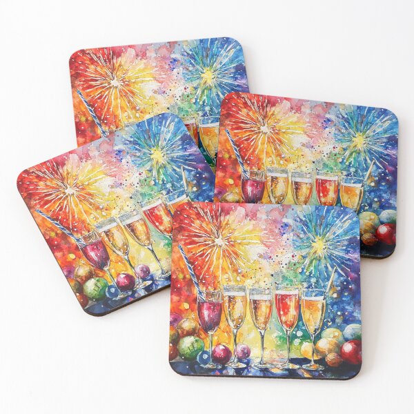 Item preview, New Year, celebrations  designed and sold by mind-coloring.